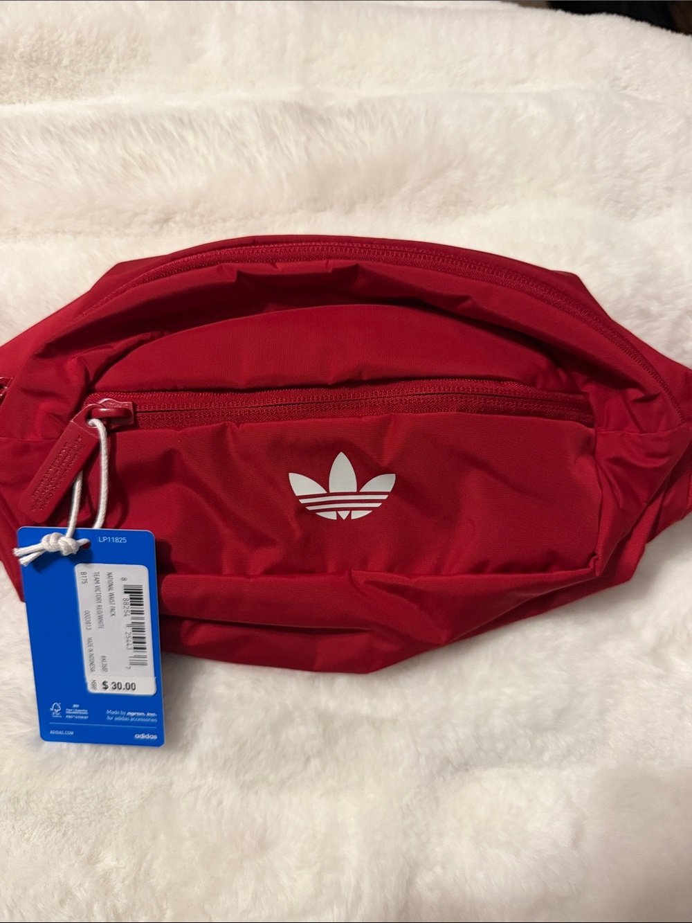 adidas Originals Red Trefoil Crossbody Waist Pack